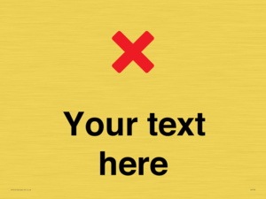 Custom plain background, red cross