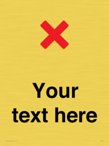 Custom plain background, red cross