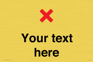 Custom plain background, red cross