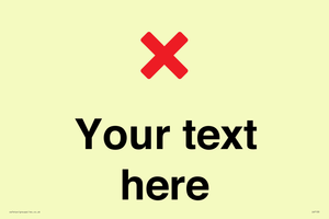 Custom plain background, red cross