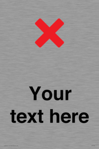 Custom plain background, red cross