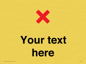 Custom plain background, red cross