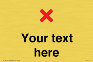 Custom plain background, red cross