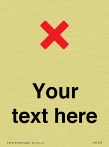 Custom plain background, red cross