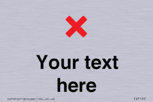 Custom plain background, red cross