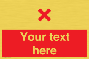 Custom red background, red cross