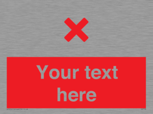 Custom red background, red cross