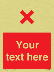 Custom red background, red cross