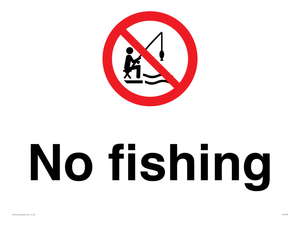 No fishing
