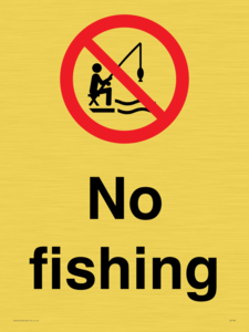 No fishing