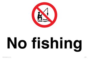 No fishing