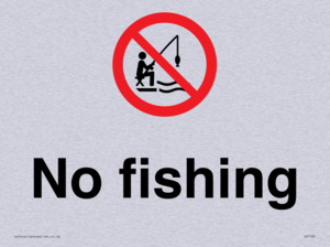 No fishing