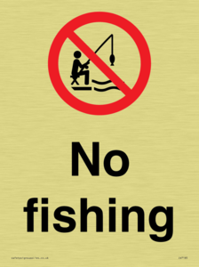 No fishing