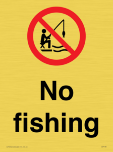 No fishing