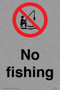 No fishing