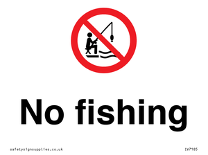 No fishing