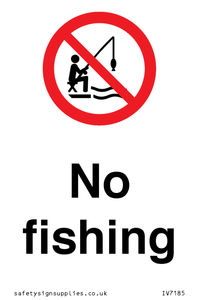 No fishing