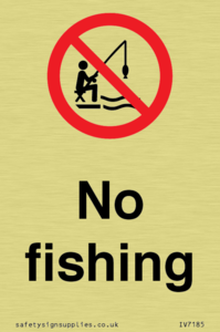No fishing