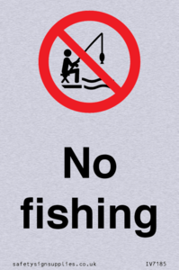 No fishing