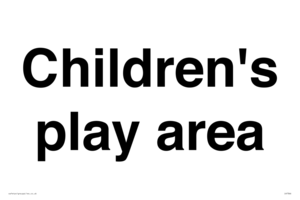 Children's play area
