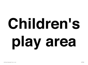 Children's play area