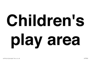 Children's play area