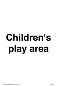 Children's play area