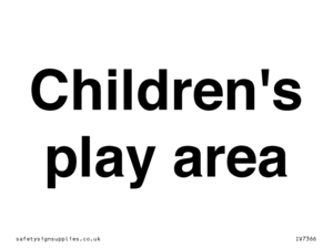 Children's play area