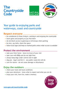 Countryside Code Poster