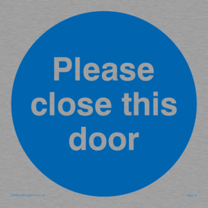please close this door