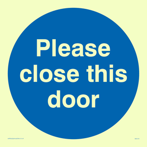 please close this door