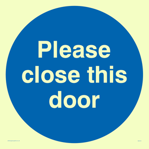 please close this door
