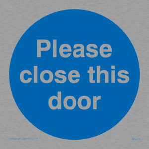 please close this door