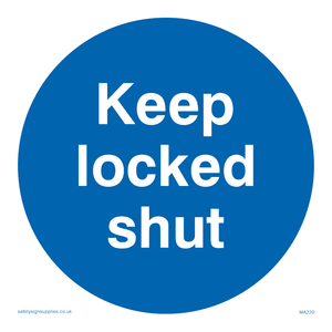 keep locked shut