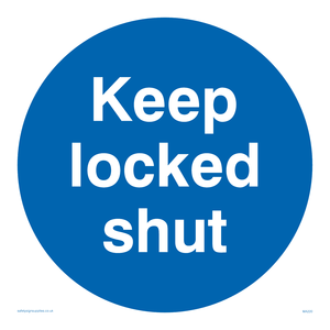 keep locked shut