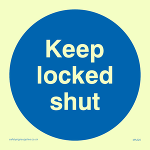 keep locked shut