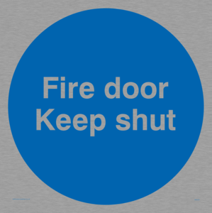 fire door keep shut