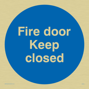 fire door keep closed
