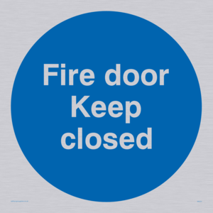 fire door keep closed