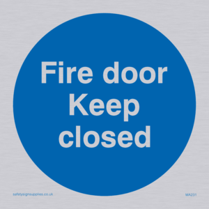 fire door keep closed