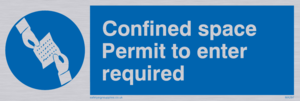 confined space permit to enter required