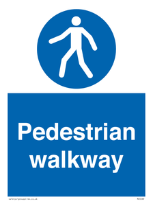 Pedestrian walkway