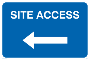 Site access (Arrow left)