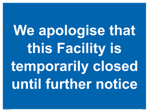 We apologise that this Facility is temporarily closed until further notice