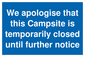 We apologise that this Campsite is temporarily closed until further notice