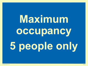 Maximum occupancy 3