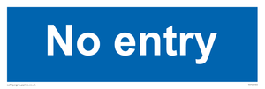 NO ENTRY