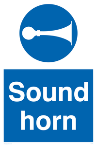 Sound horn 