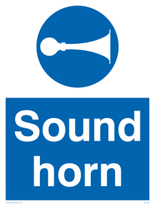 Sound horn 