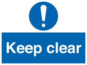Keep clear